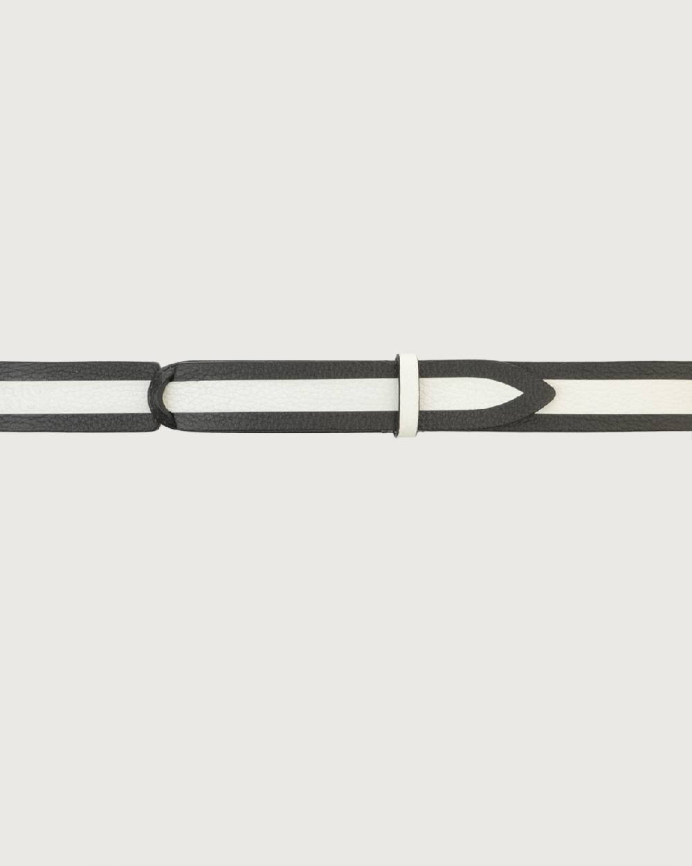 Orciani Cintura Nobuckle Micron Line in pelle 2025