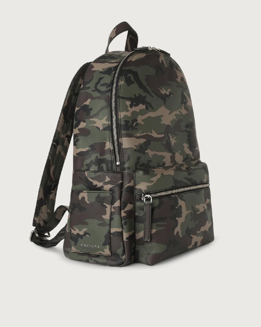 Orciani Zaino Camouflage in pelle Qualità