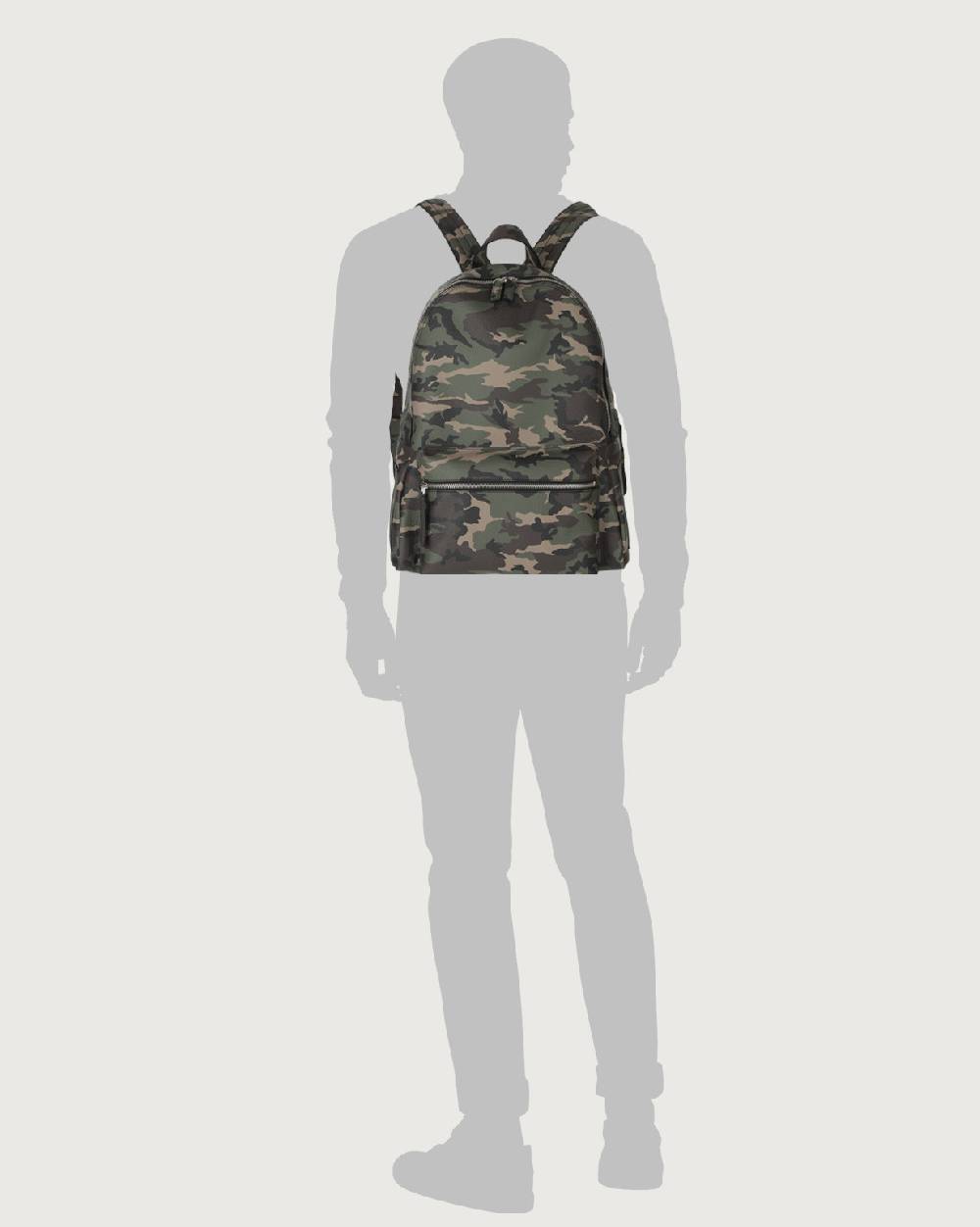 Orciani Zaino Camouflage in pelle Qualità