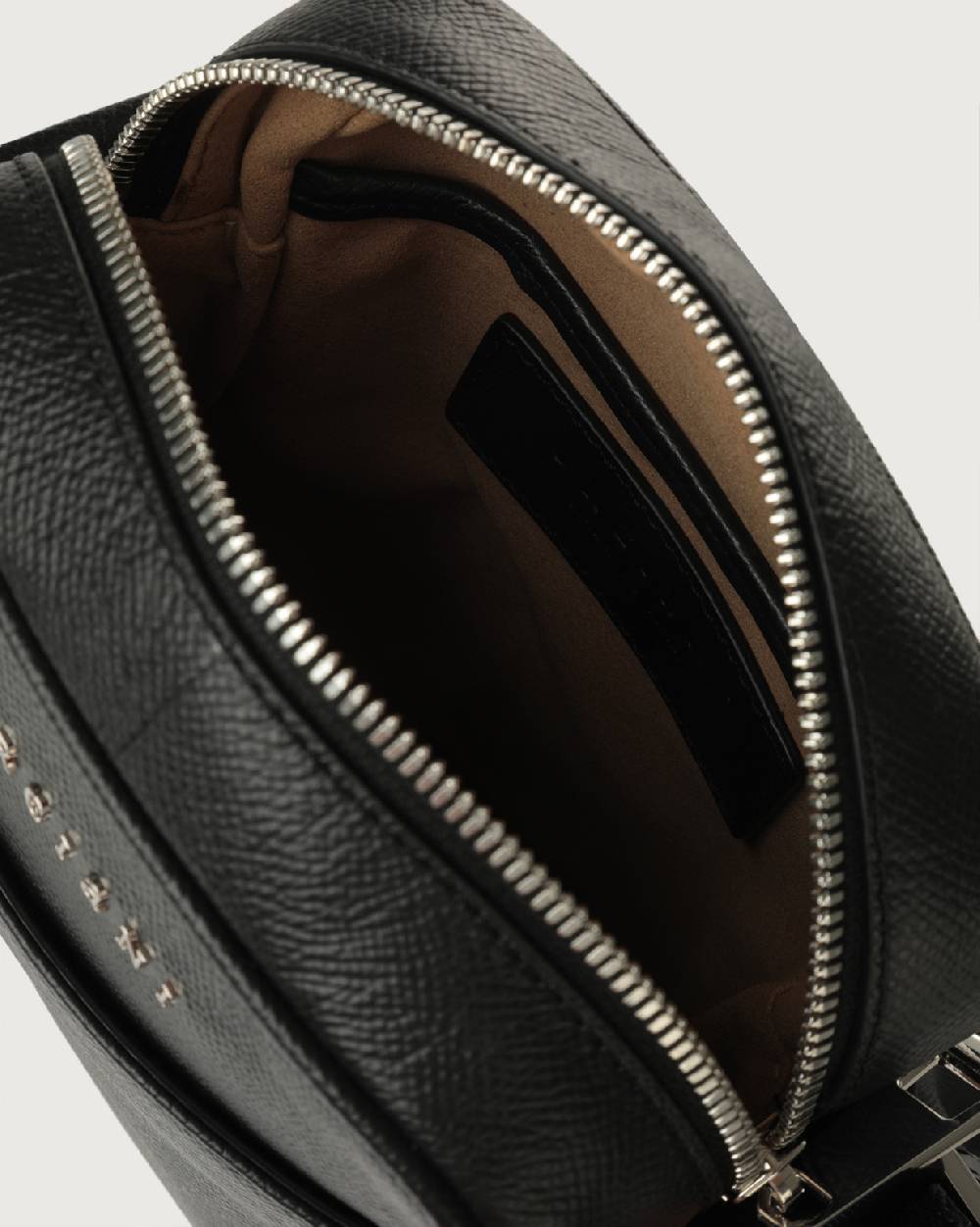 Orciani Borsa a tracolla piccola Timeless in pelle palmellata Prezzo Ridotto