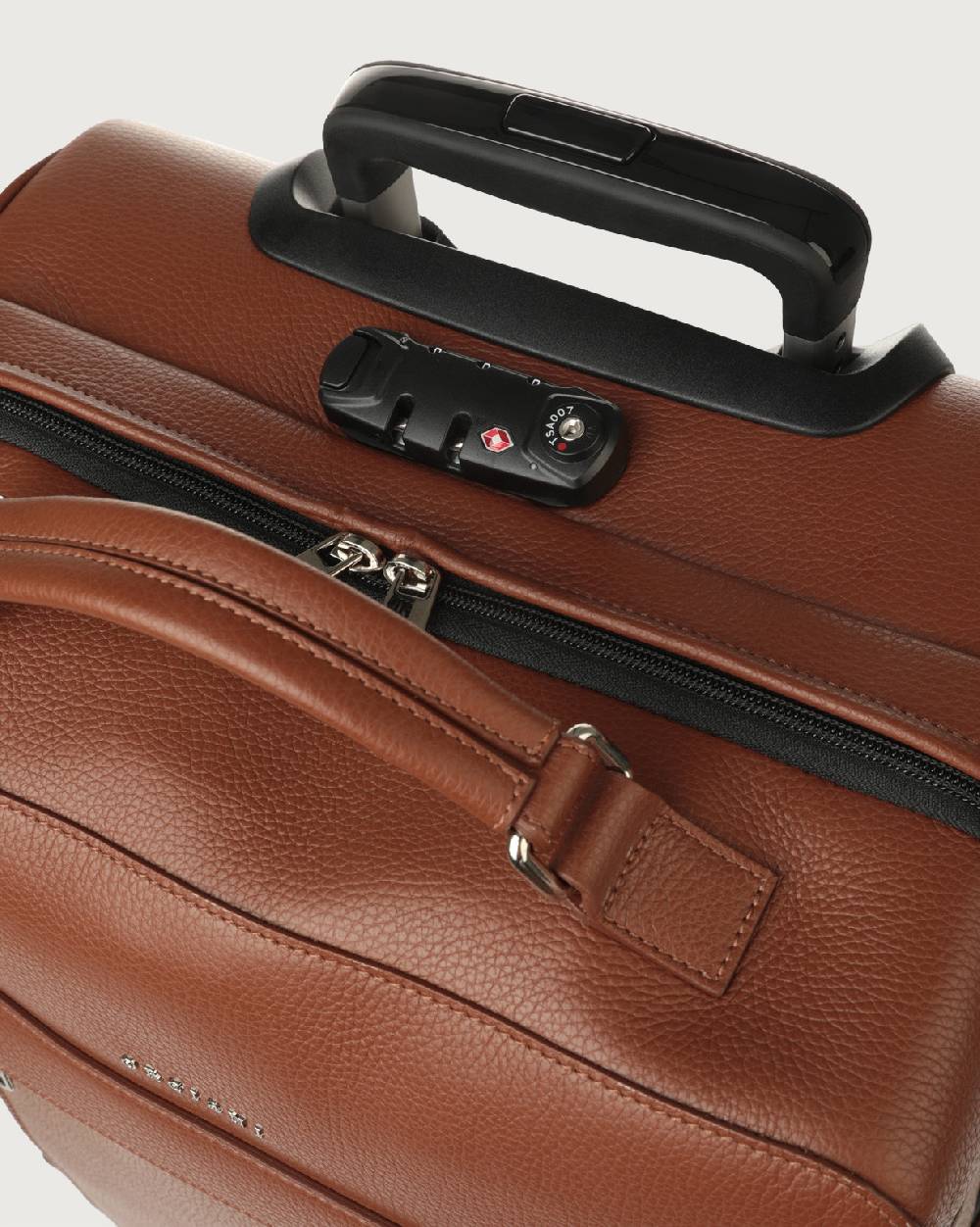 Orciani Trolley Micron due ruote in pelle Convenienza
