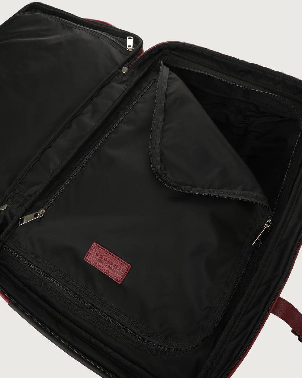 Orciani Trolley Micron due ruote in pelle Sconto