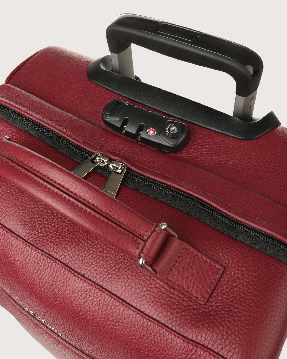 Orciani Trolley Micron due ruote in pelle Sconto