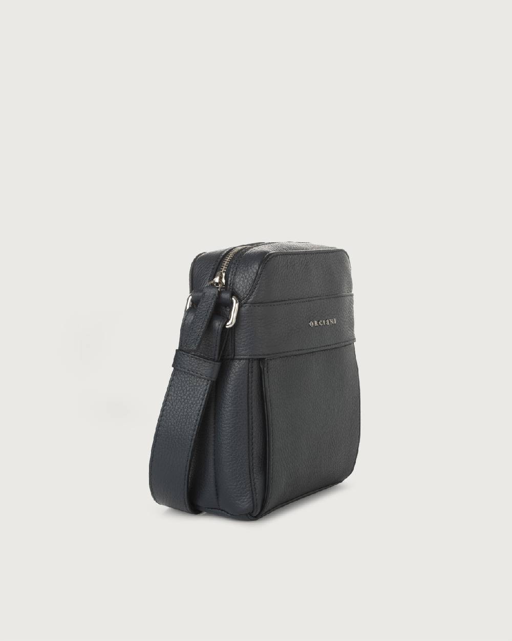 Orciani Borsa messenger piccola Micron in pelle Vendita Calda