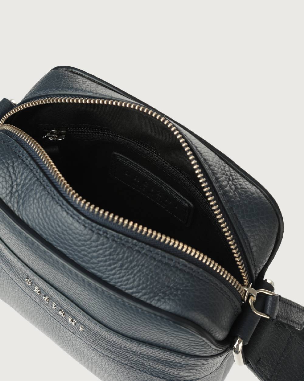 Orciani Borsa messenger piccola Micron in pelle Vendita Calda