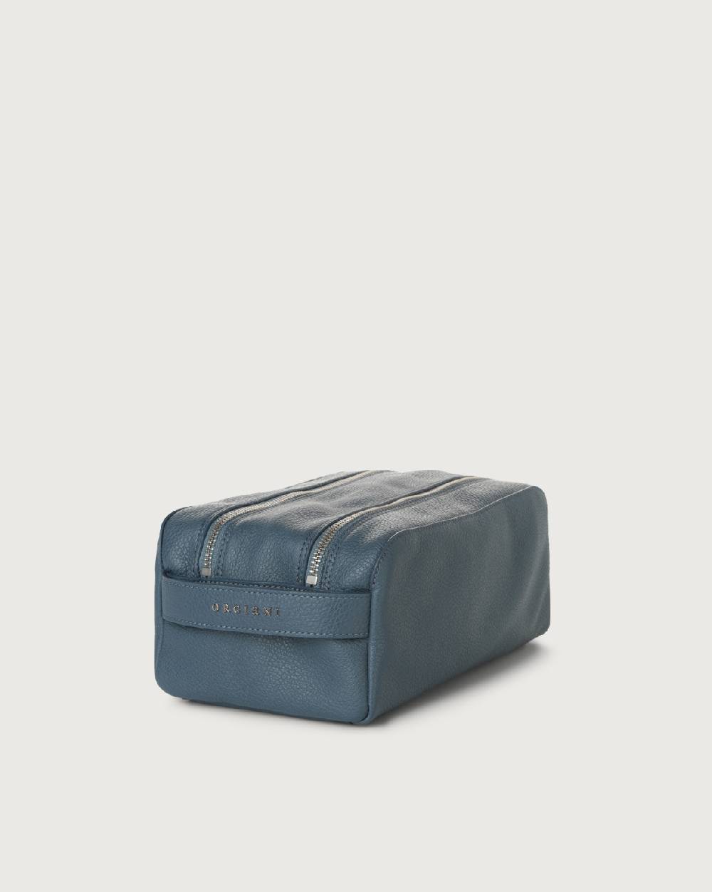 Orciani Beauty case Micron in pelle In Saldo