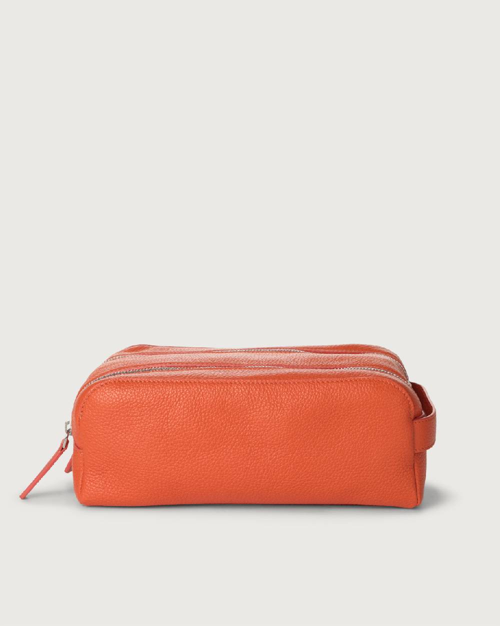 Orciani Beauty case Micron in pelle Italy
