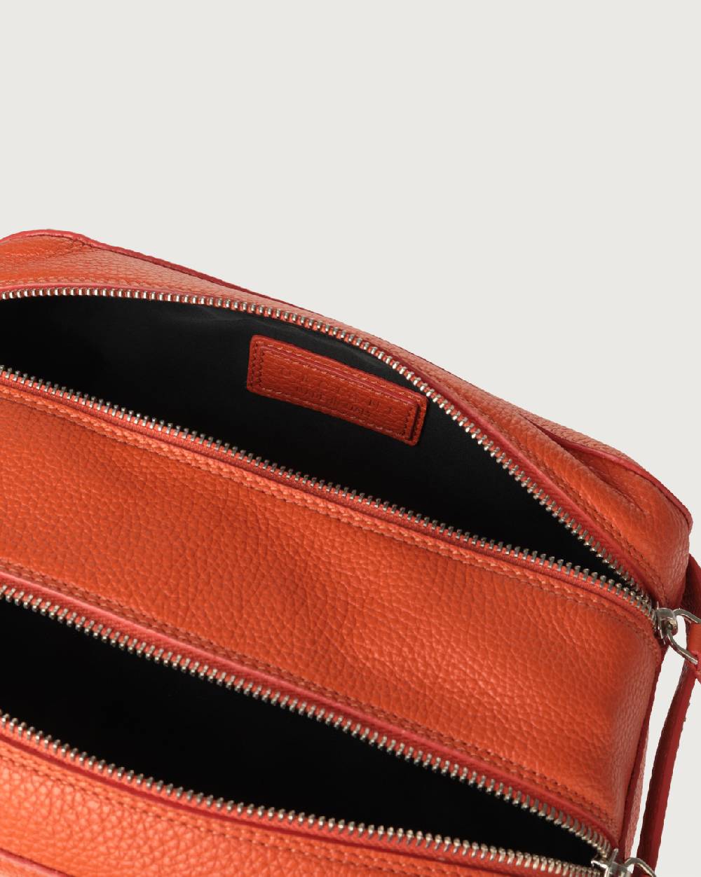 Orciani Beauty case Micron in pelle Italy