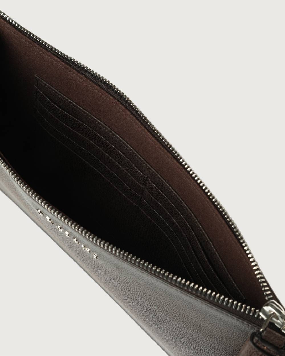 Orciani Busta grande Micron in pelle con polsiera Convenienza