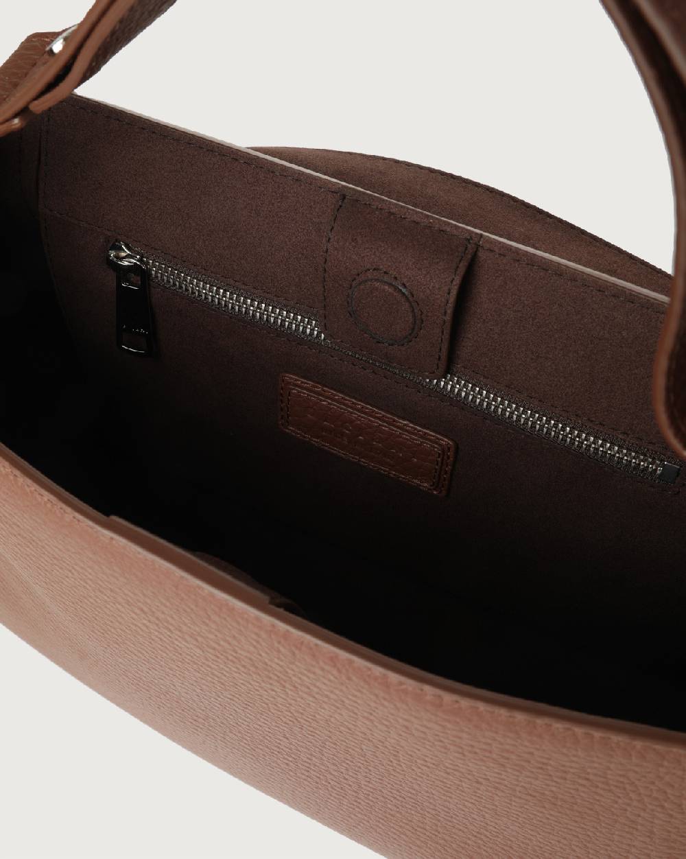 Orciani Borsa Sveva Soft Media a spalla in pelle con tracolla Online