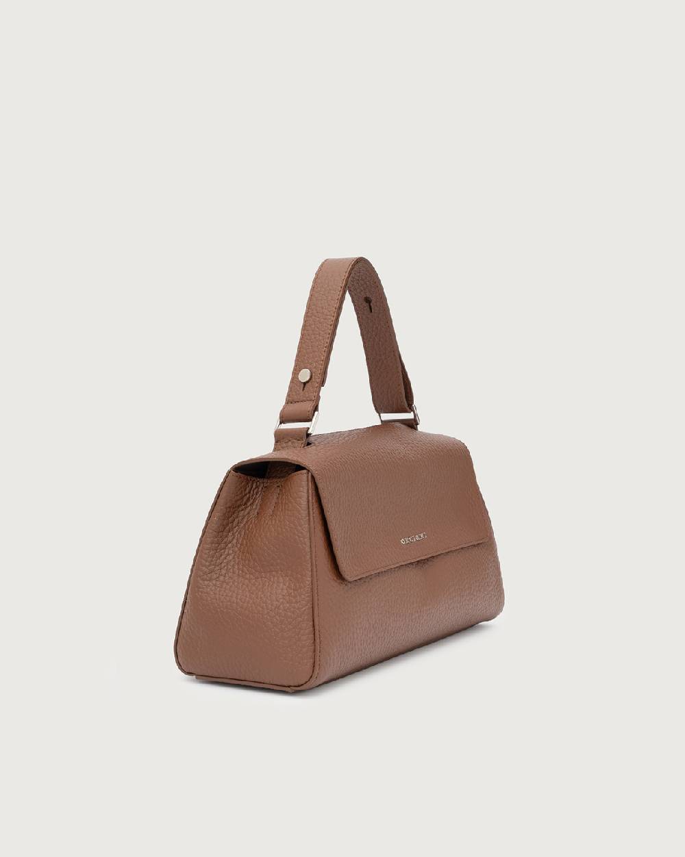 Orciani Borsa Sveva Longuette Soft in pelle con tracolla Outlet