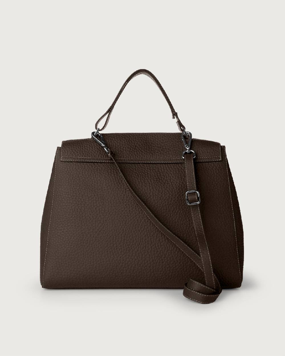 Orciani Borsa a spalla grande Sveva Soft in pelle con tracolla Saldi