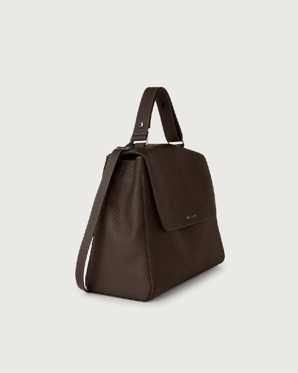 Orciani Borsa a spalla grande Sveva Soft in pelle con tracolla Saldi