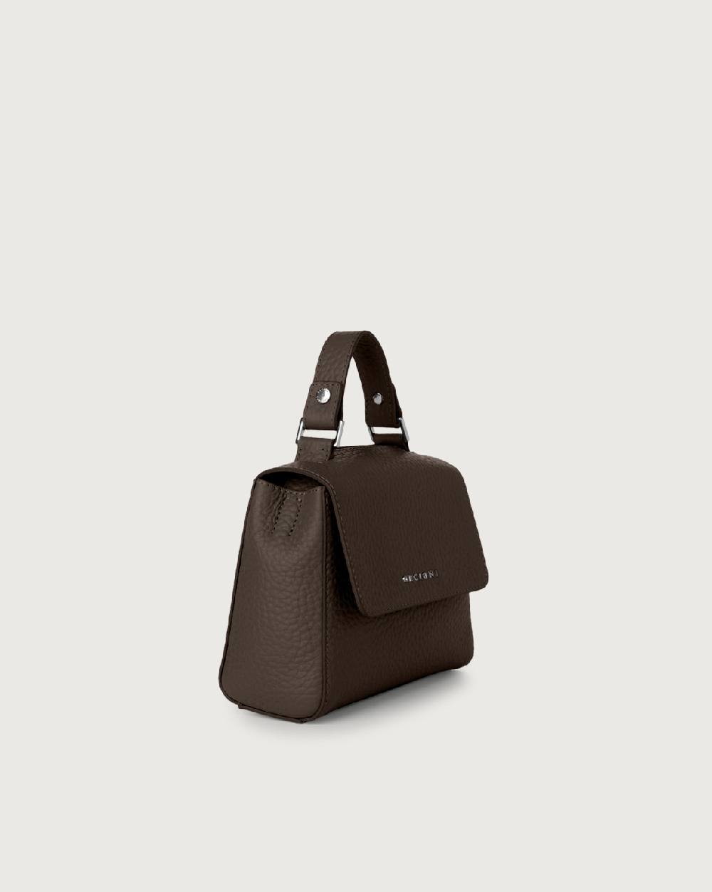 Orciani Borsa Sveva Soft Mini a mano in pelle con tracolla Offerte
