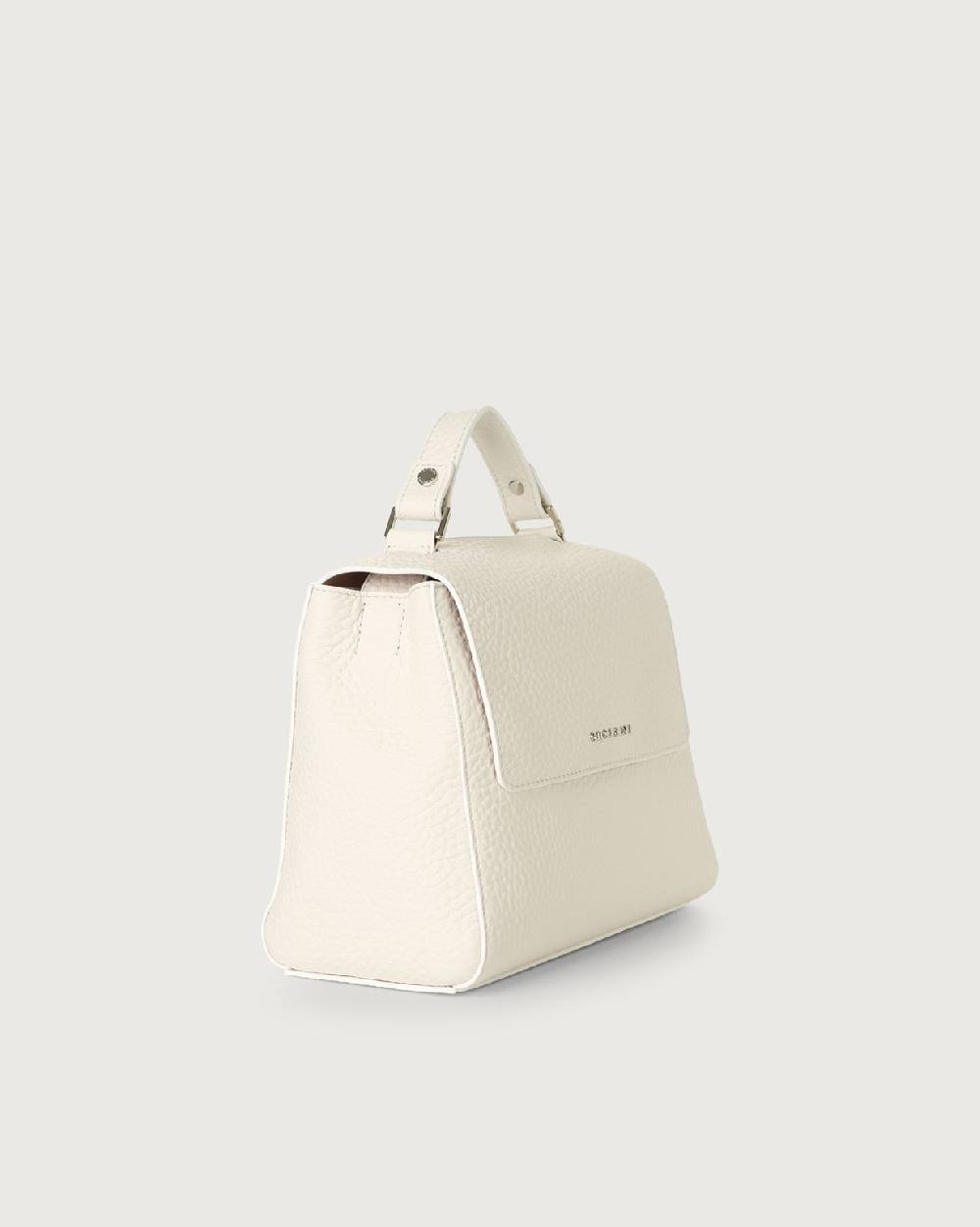 Orciani Borsa Sveva Soft Piccola a mano in pelle con tracolla Vendita Calda