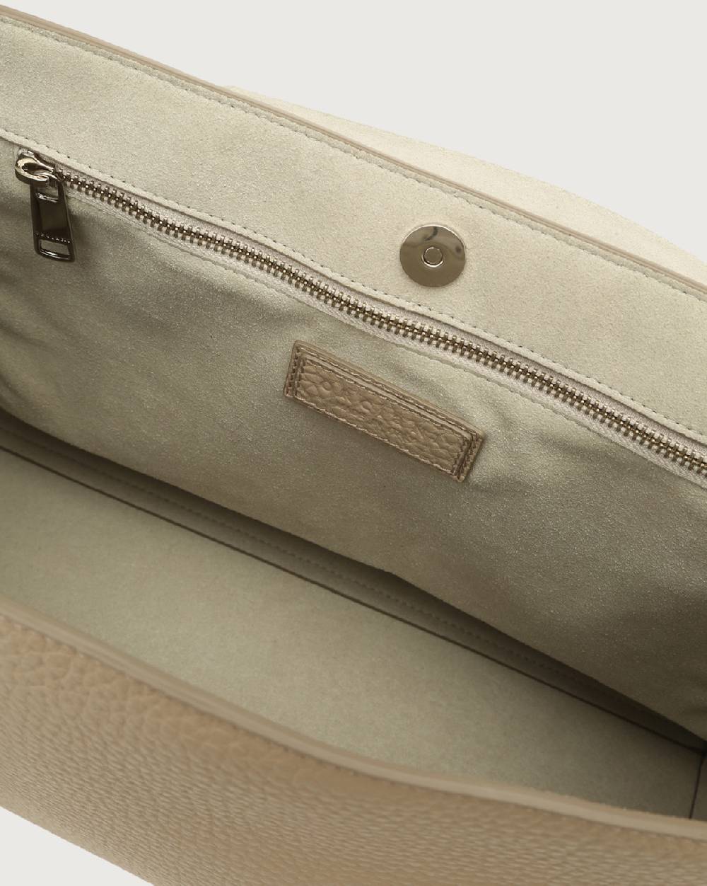 Orciani Borsa a spalla grande Sveva Soft in pelle con tracolla Saldi Di Fabbrica