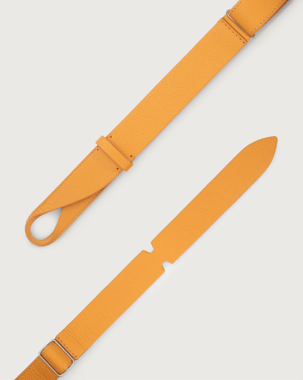 Orciani Cintura Nobuckle Micron in pelle Italy
