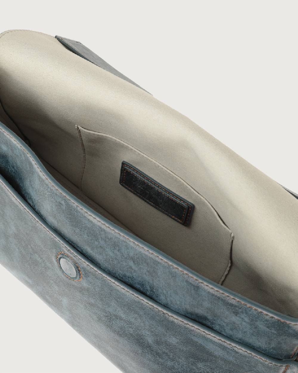 Orciani Borsa a spalla Missy Longuette Delavè in pelle con catena e tracolla Qualità