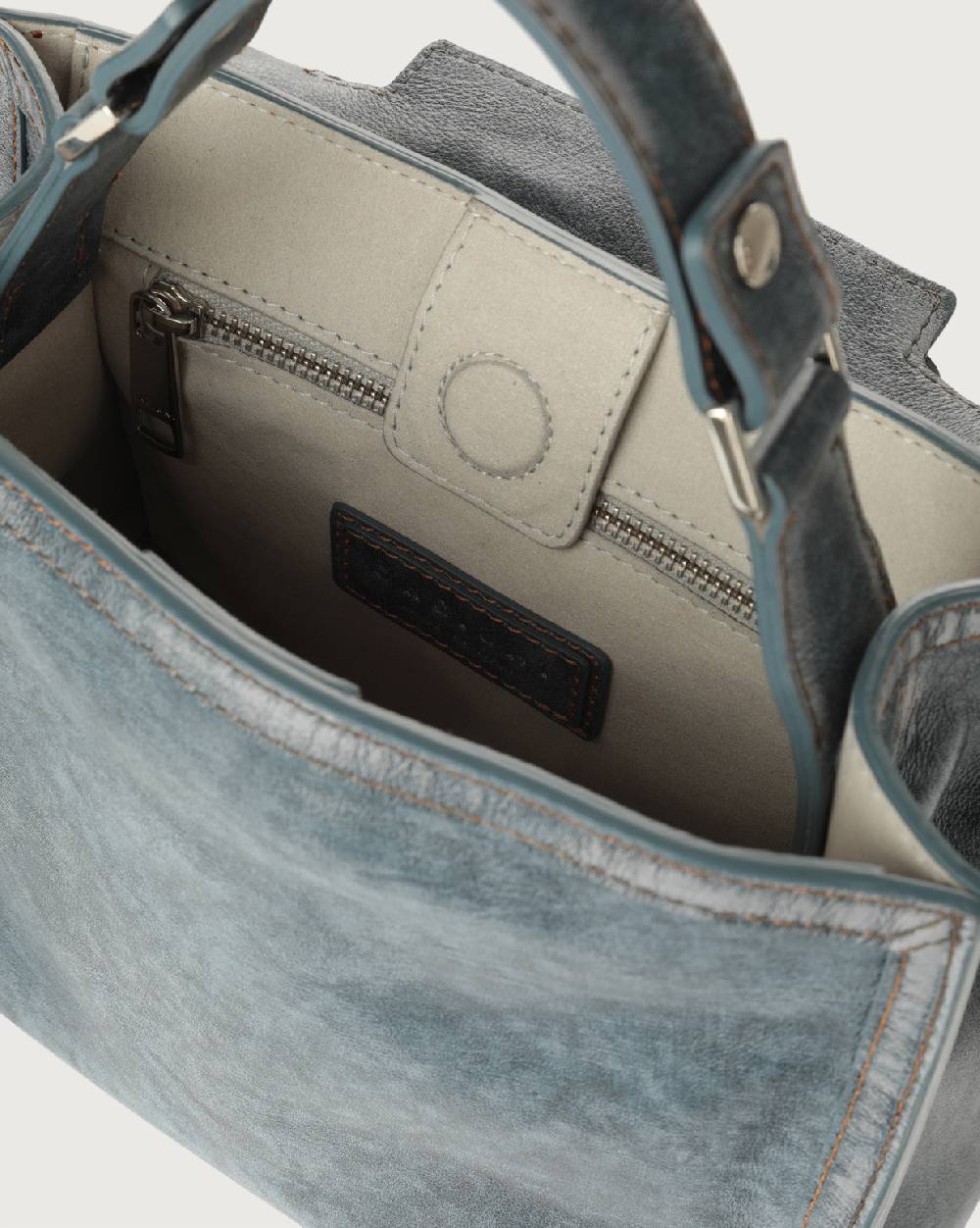Orciani Borsa Sveva Delavè Piccola in pelle con tracolla Vendita