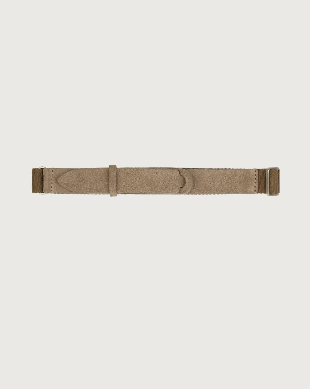 Orciani Cintura Nobuckle Kids Suede in camoscio e tessuto Qualità Garantita