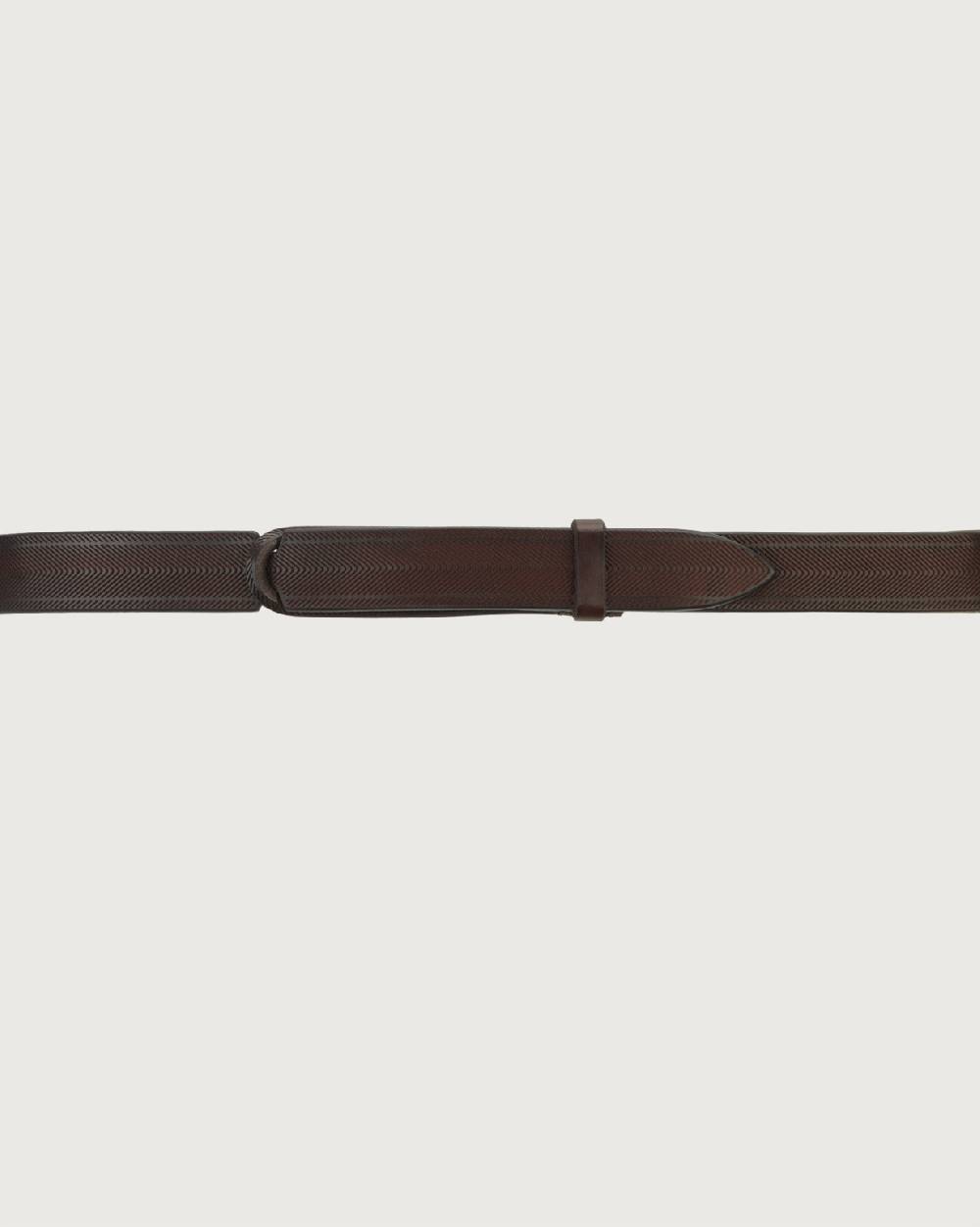 Orciani Cintura Nobuckle Bull Soft in suede Convenienza