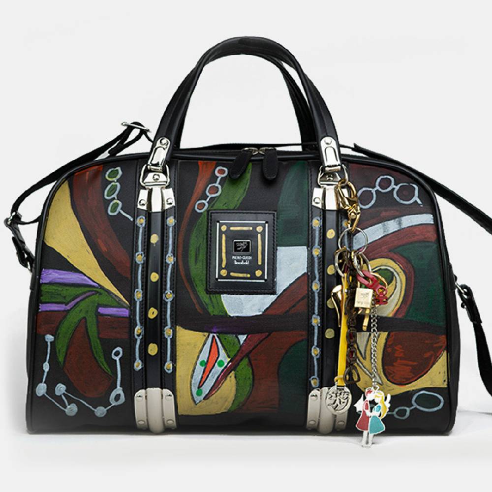 Piero Guidi LINEABOLD BOSTON BAG HAND PAINTED 130619966_01 Online