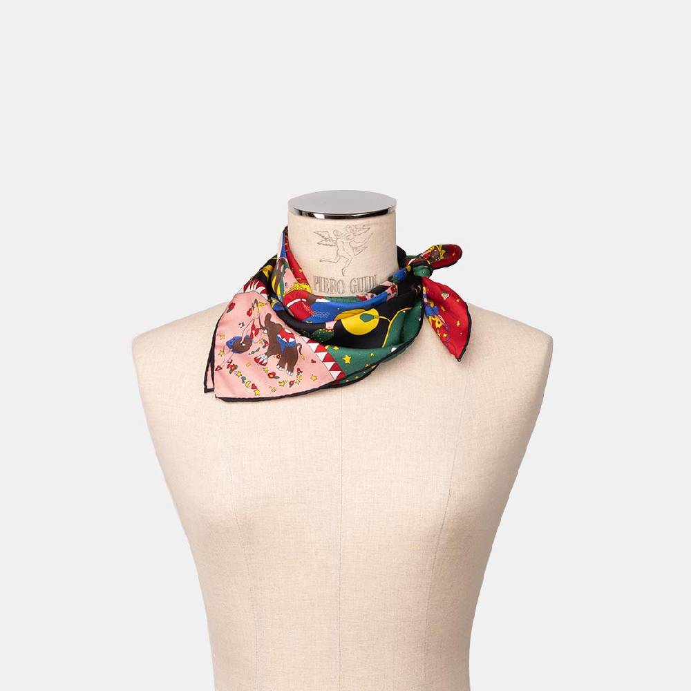 Piero Guidi PIERO GUIDI SILK BANDANA "Charlotte"/ BANDANA IN SETA "Charlotte" Saldi Di Fabbrica