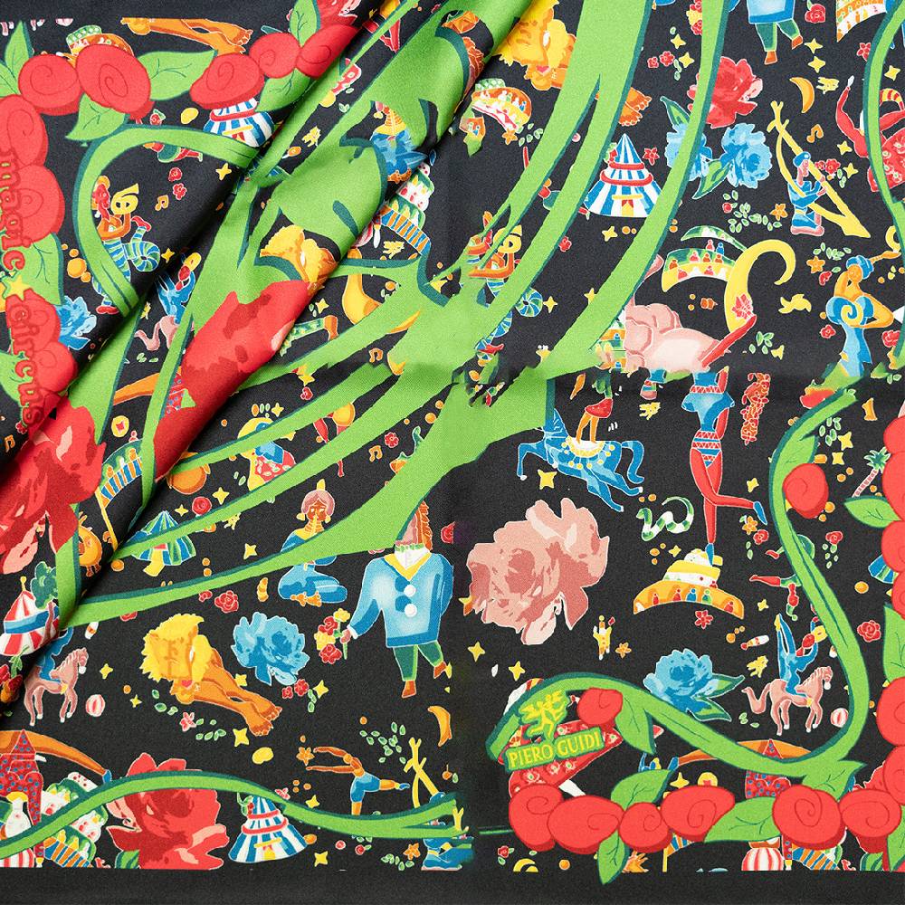 Piero Guidi PIERO GUIDI SILK SCARF "Flower"/ FOULARD IN SETA "Flower" I Più Venduti
