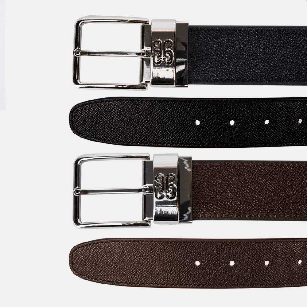 Piero Guidi PIERO GUIDI REVERSIBLE BELT IN 2 COLORS/CINTURA REVERSIBILE IN 2 COLORI Pezzi Unici