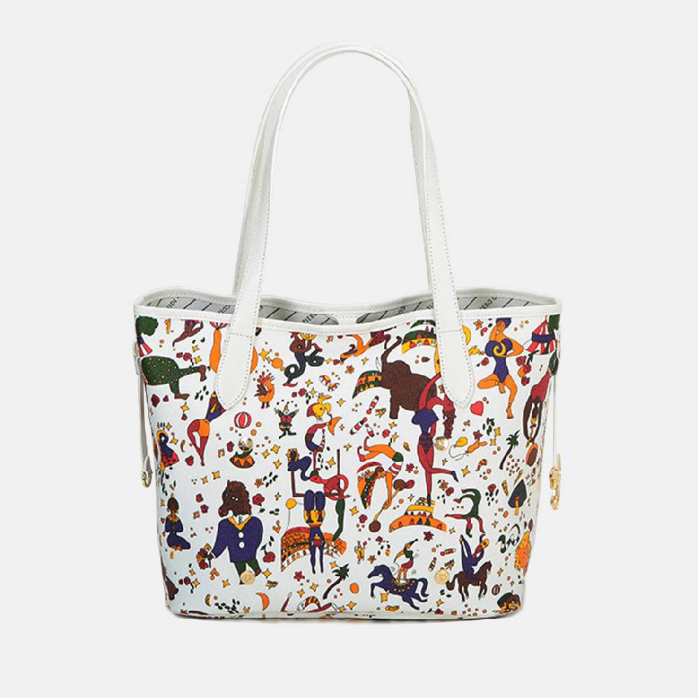 Piero Guidi PIERO GUIDI TOTE BAG/SHOPPING BAG "CIRCUS STAR" Sottocosto
