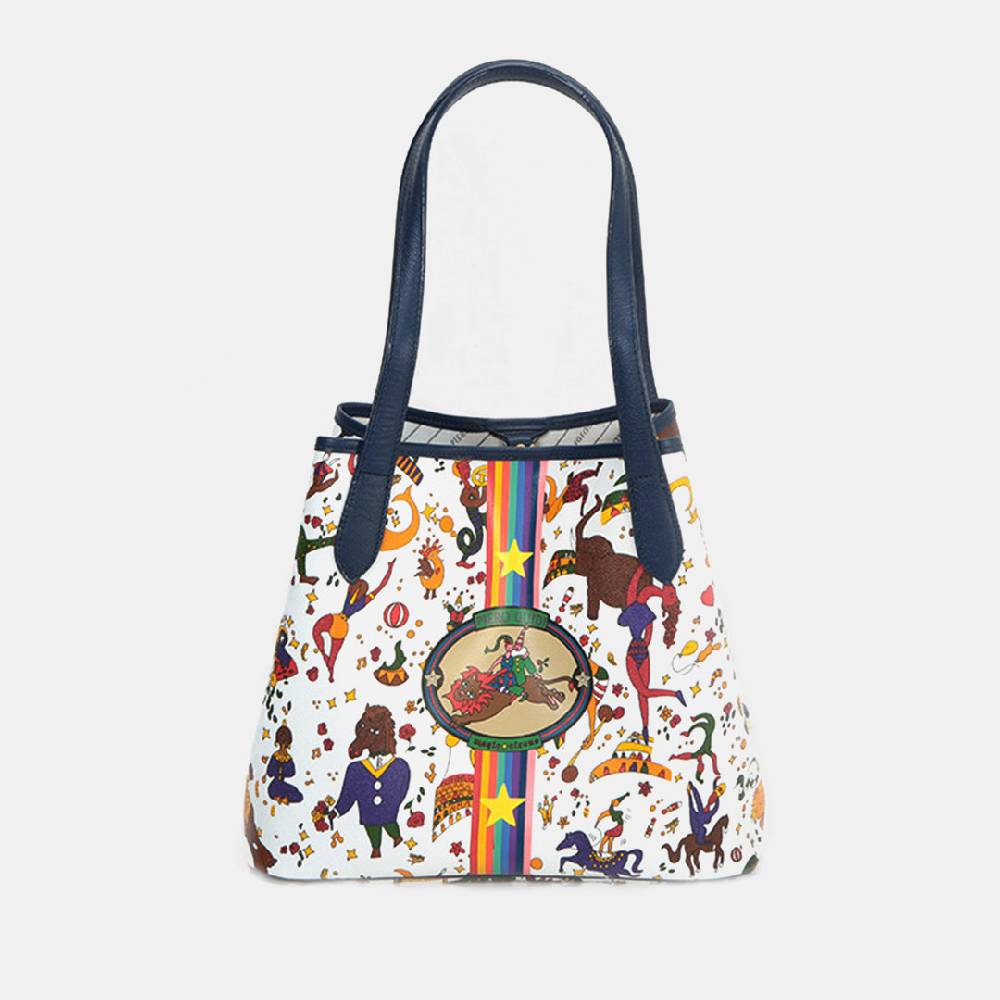 Piero Guidi PIERO GUIDI TOTE BAG/SHOPPING BAG "CIRCUS STAR" Convenienza