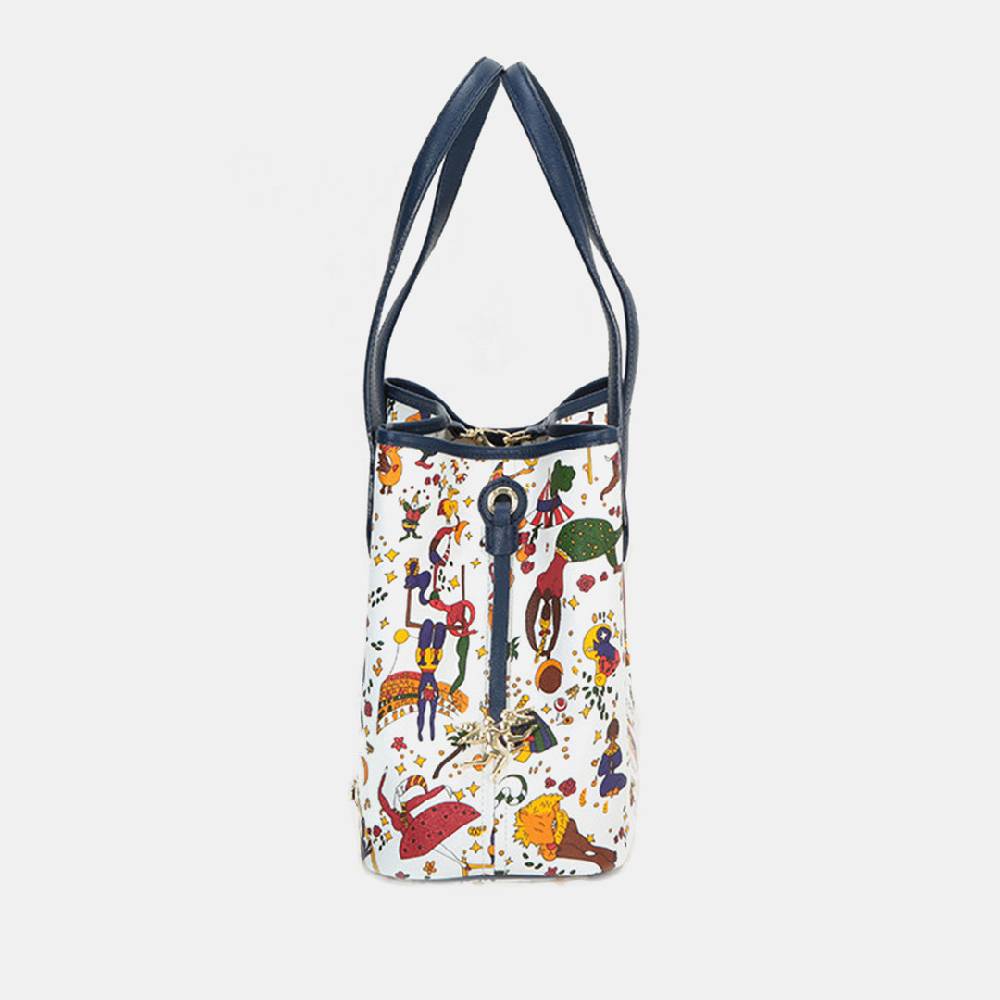 Piero Guidi PIERO GUIDI TOTE BAG/SHOPPING BAG "CIRCUS STAR" Convenienza