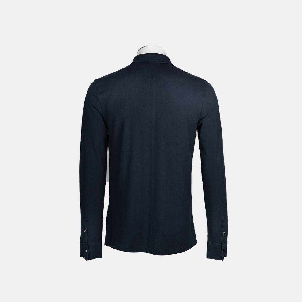 Piero Guidi LineaBold "Metal Botton" Polo Shirt Long Sleeve / Polo manica lunga Promozione Limitata