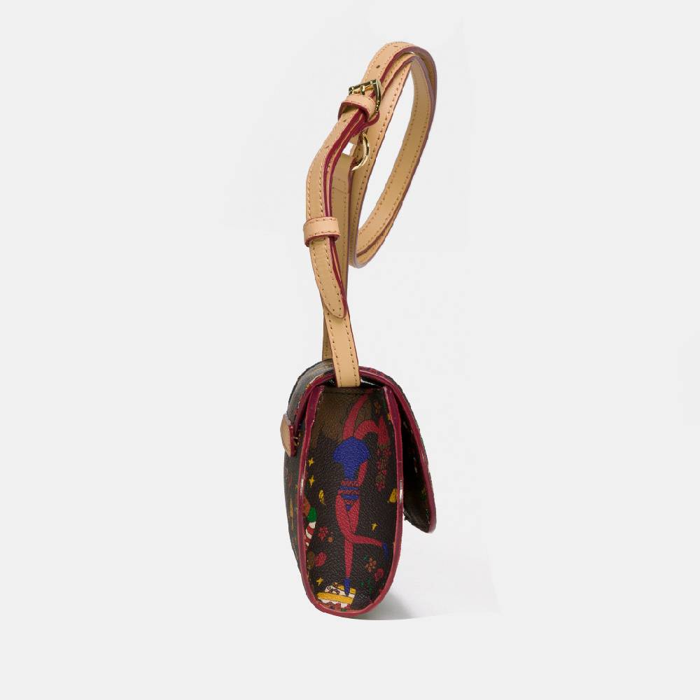 Piero Guidi PIERO GUIDI SLING BAG &CLUTCH "Aurora"/ TRACOLLINA Italy