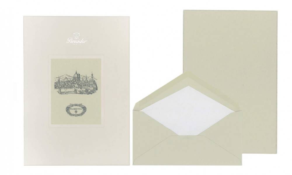 Pineider Set Carta da Lettera Florentia Formato A4 Affare Del Giorno