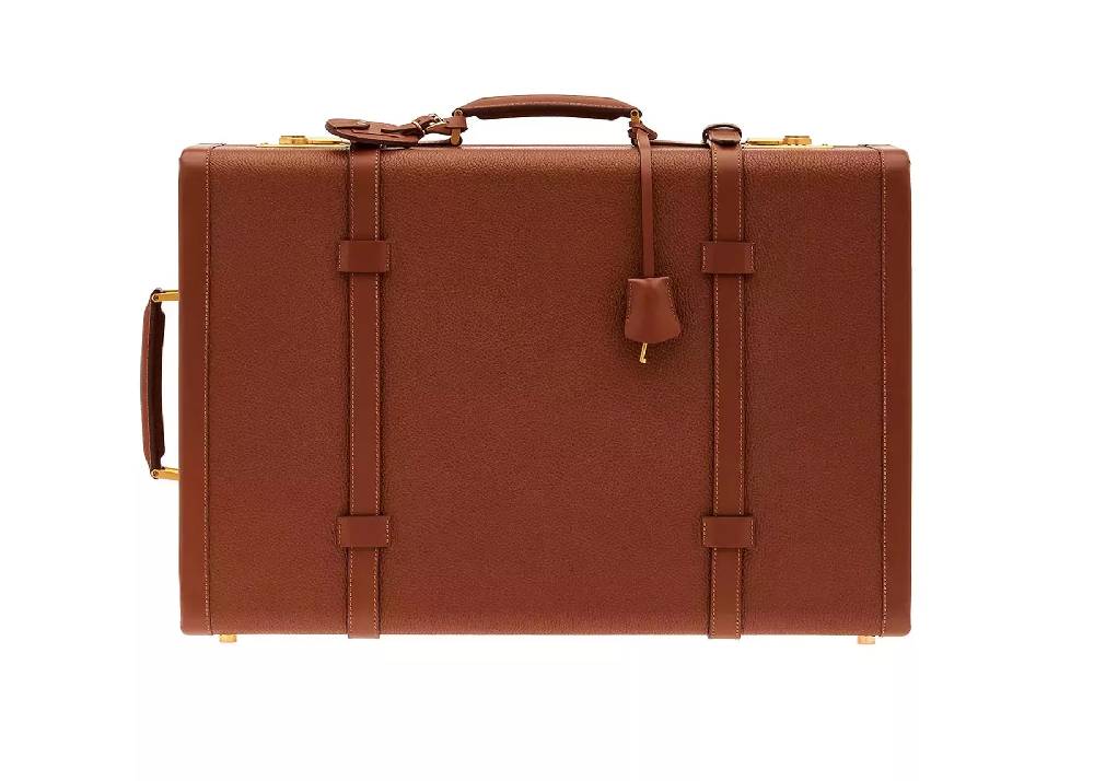 Pineider Passion Suitcase Medium Grained Consegna Veloce