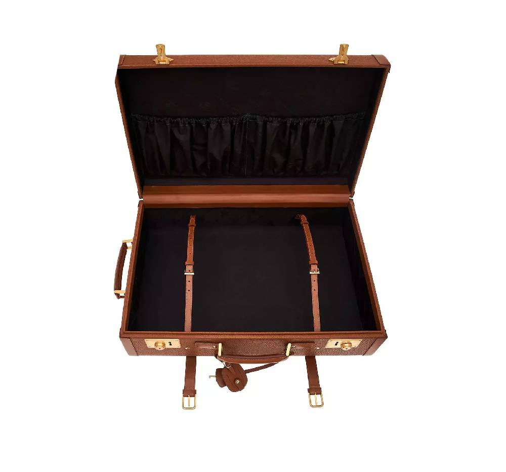 Pineider Passion Suitcase Medium Grained Consegna Veloce