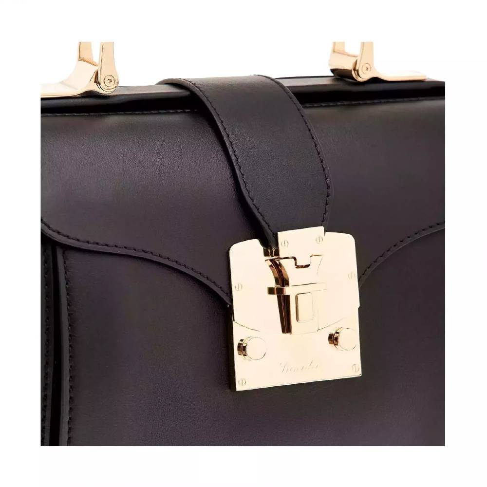 Pineider Lady Doctor Bag Small in Metro Smooth Shopping Online