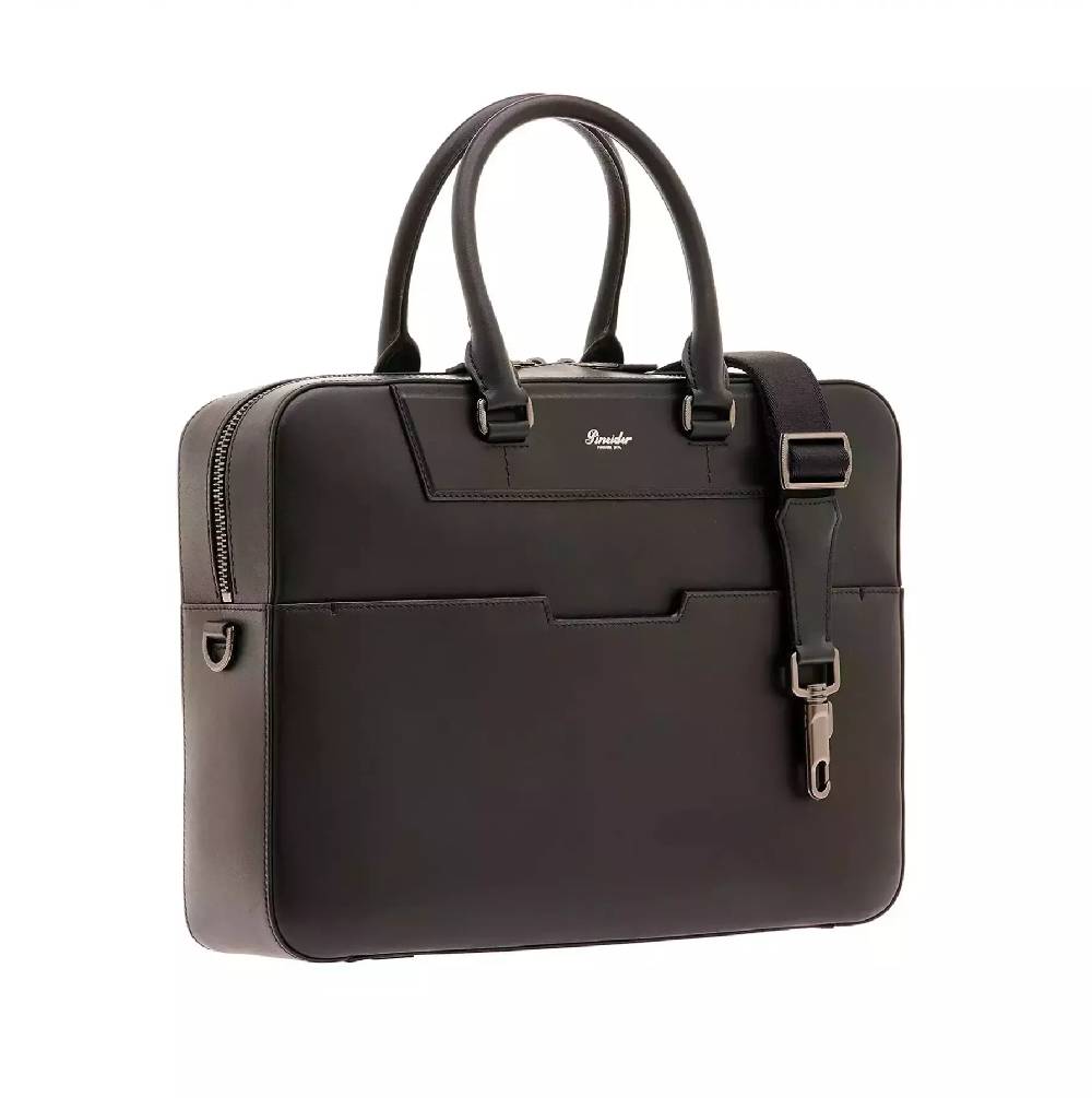 Pineider Tailored Briefcase in Metro Smooth Convenienza