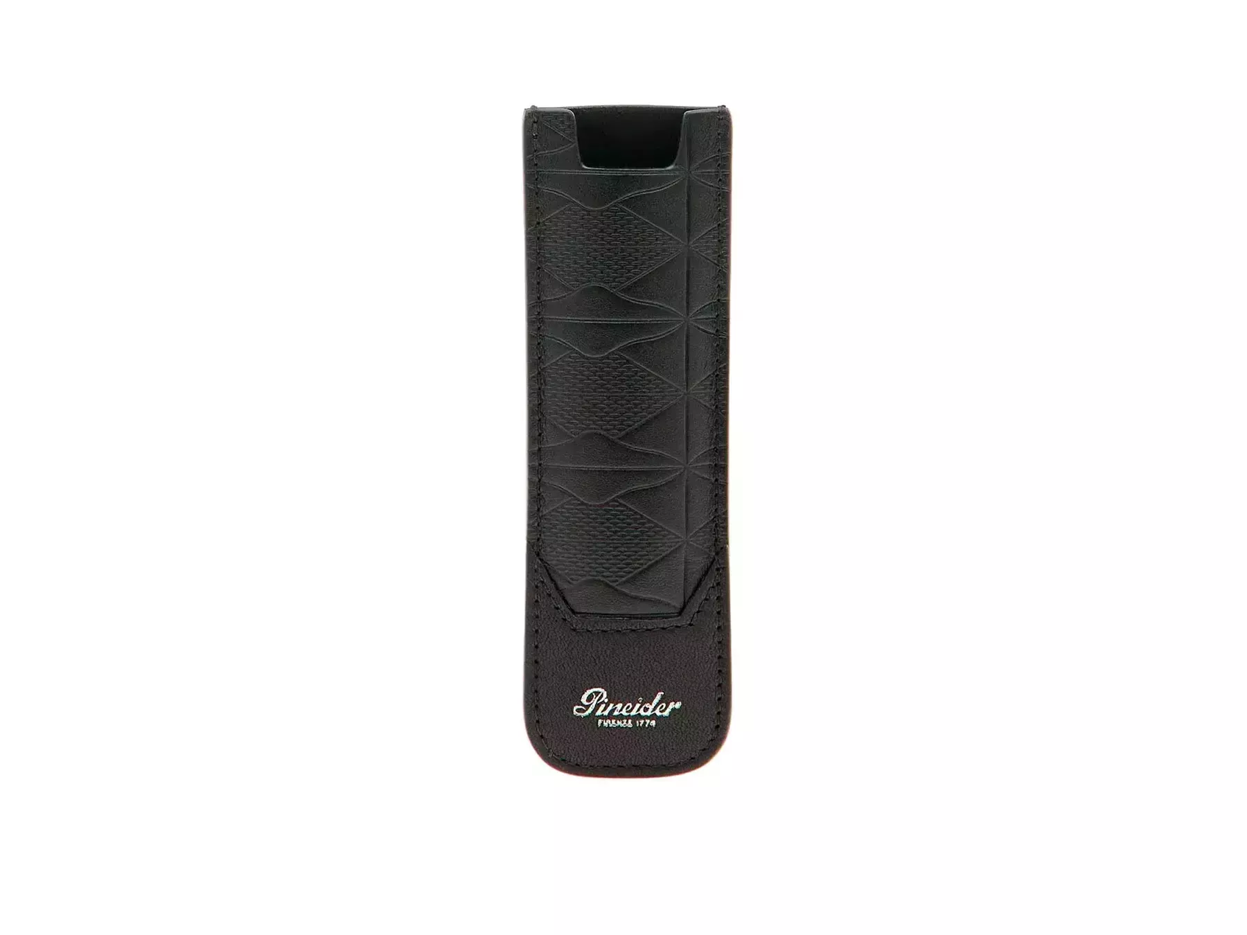 Pineider Porta Penna singolo in Embossed Empress Negozio