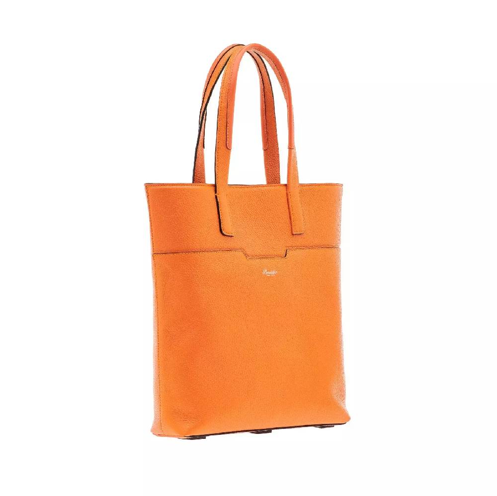Pineider Vertical Shopping Bag Medium in Bottalato Shopping Online