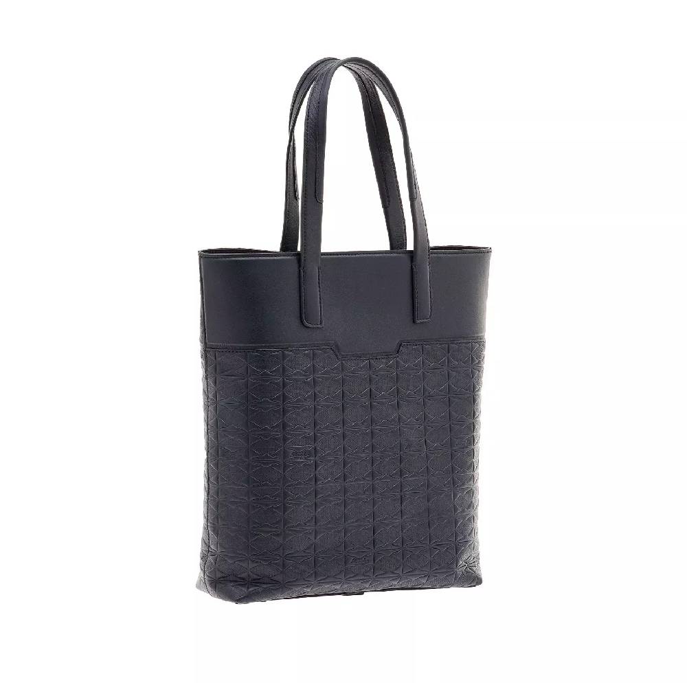 Pineider Vertical Shopping Bag Medium in Embossed Empress Prezzo Ridotto