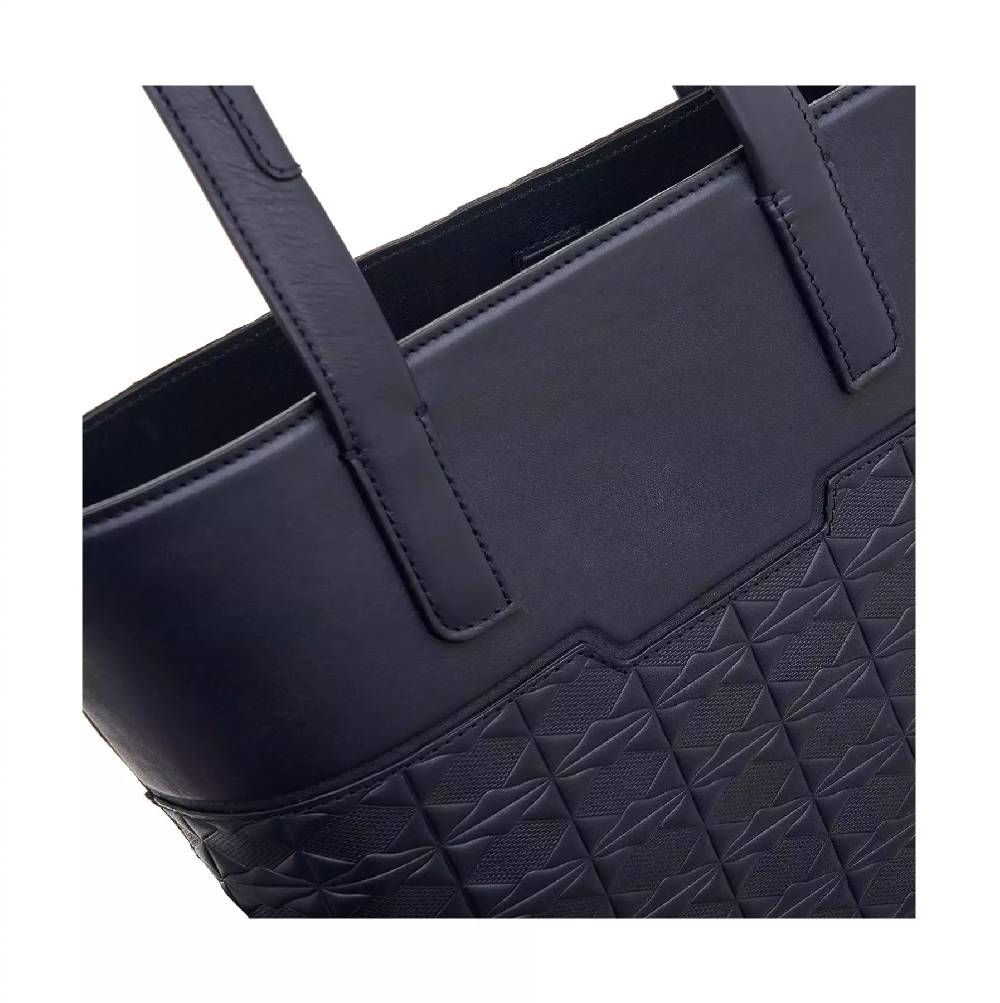 Pineider Vertical Shopping Bag Medium in Embossed Empress Prezzo Ridotto