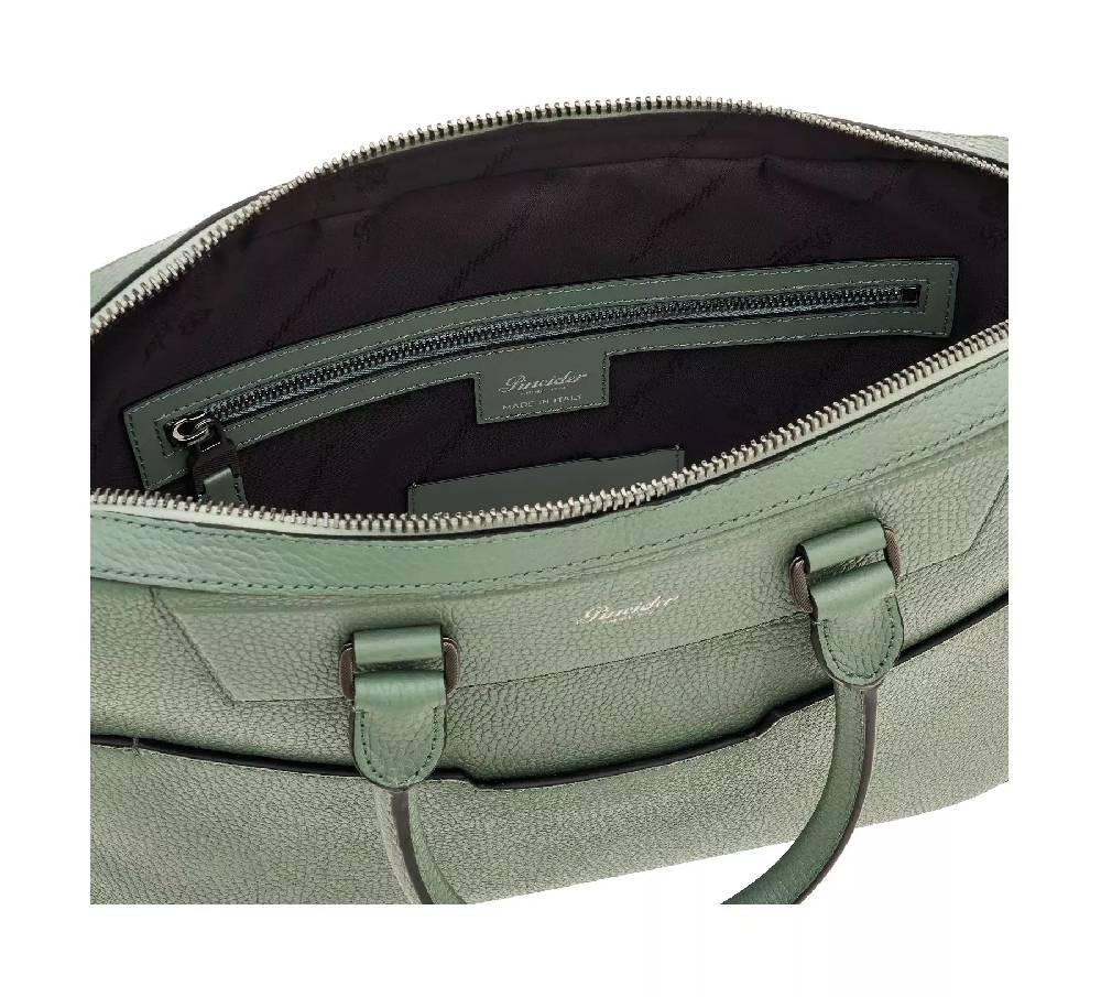 Pineider Mini Tailored Briefcase in Bottalato Convenienza