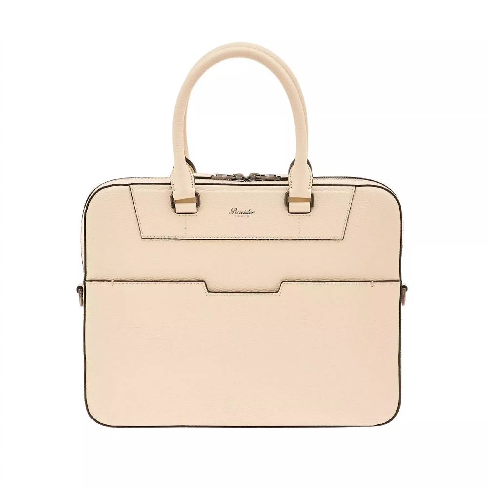 Pineider Mini Tailored Briefcase in Bottalato Convenienza