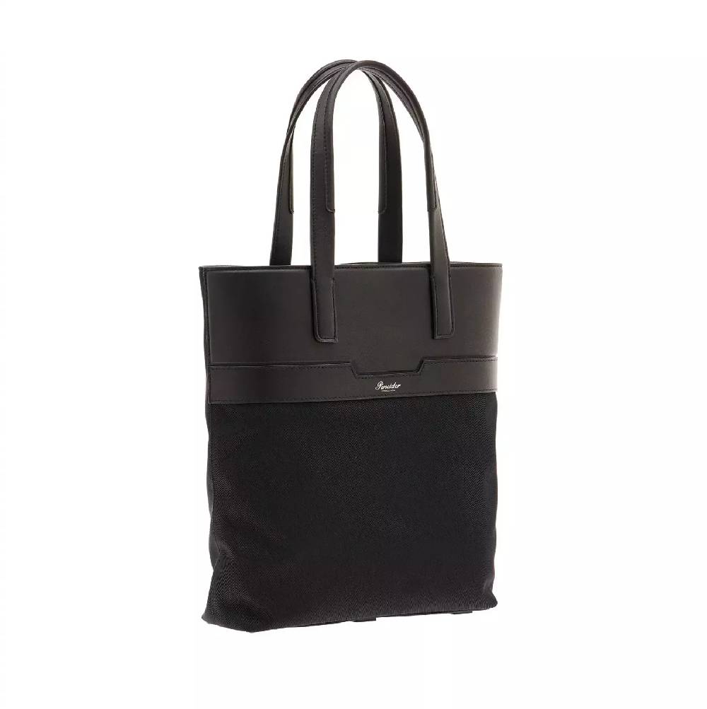 Pineider Museum Vertical Shopping Bag in Metro Nylon In Vendita
