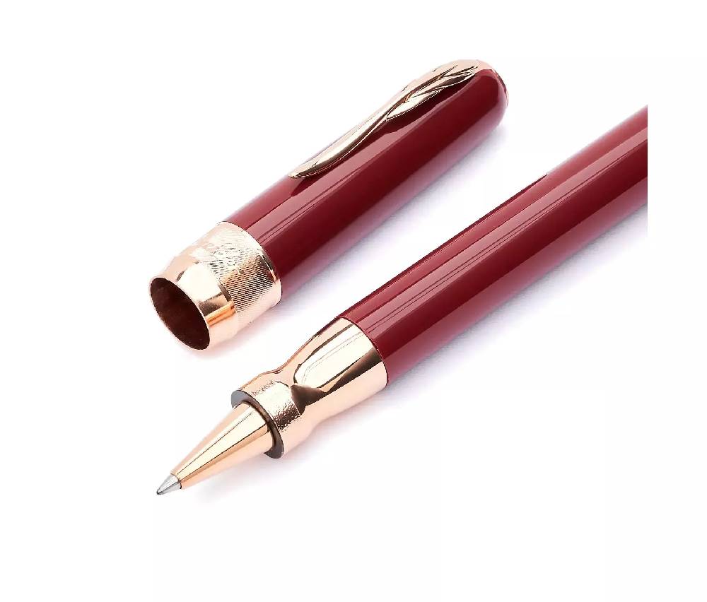 Pineider Penna Roller Classic Rose Gold Vendita Calda