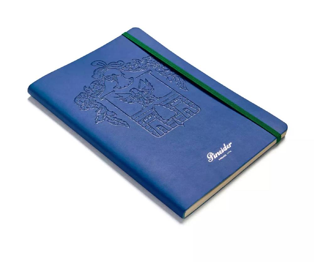 Pineider Notebook Funky Crest Piccolo senza righe Nuovo