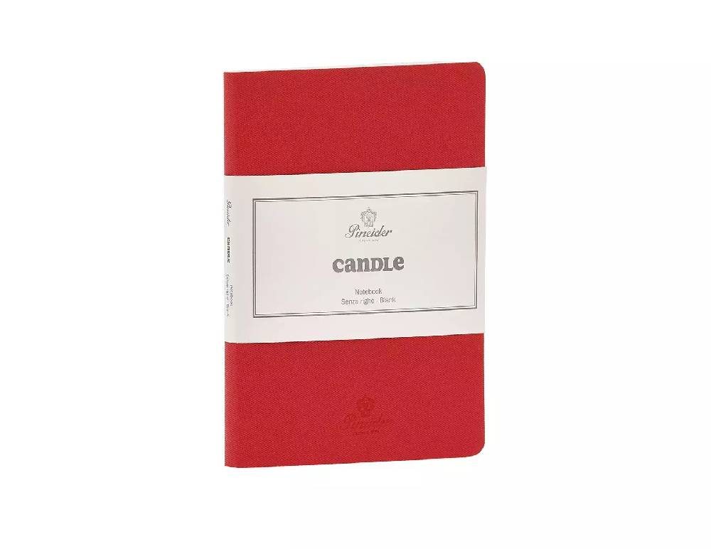 Pineider Notebook Candle senza righe Spedizione Gratuita