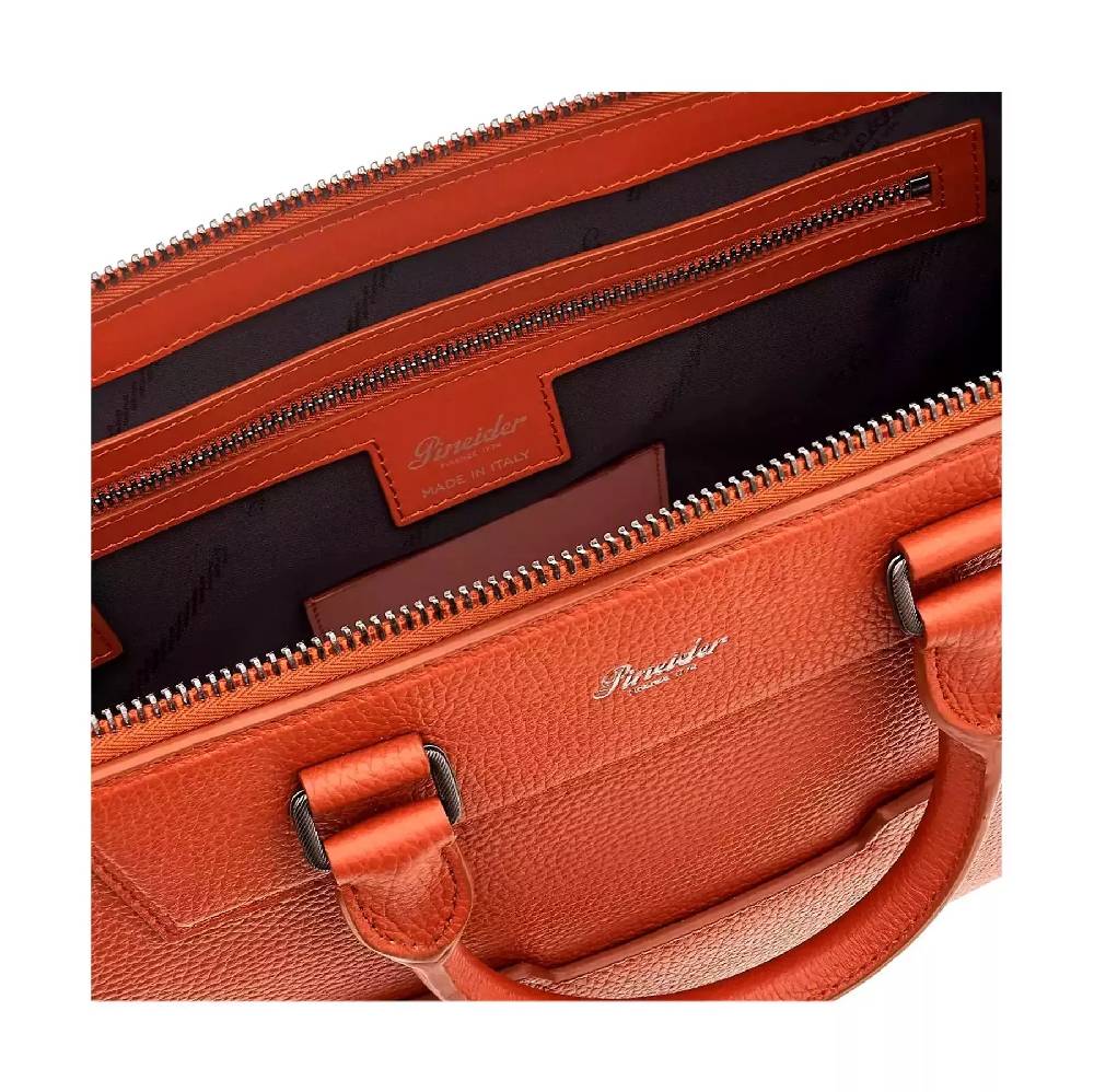 Pineider Slim Briefcase in Bottalato Offerta